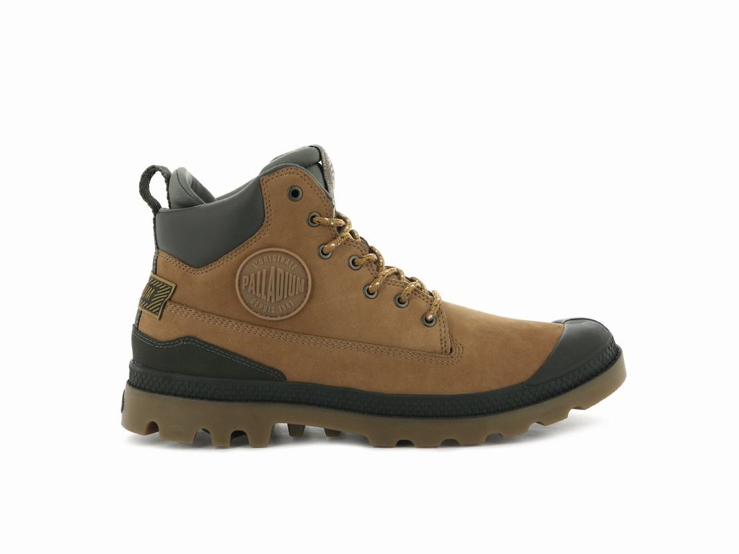 Palladium Pampa Sc Outsider Wp+ Men's Waterproof Boots Gold (JYMR18430)